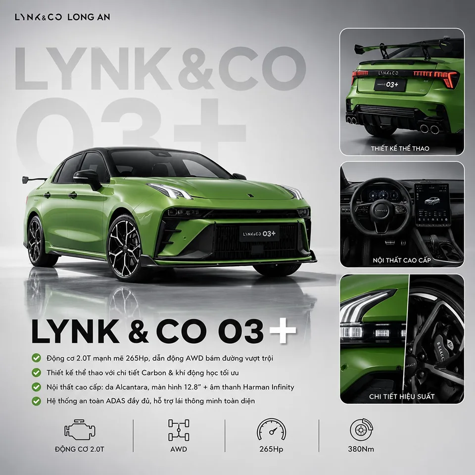 SỞ HỮU Lynk & Co 03+ – NHẬN NGAY ƯU ĐÃI ĐẲNG CẤP TRONG THÁNG 5/2026